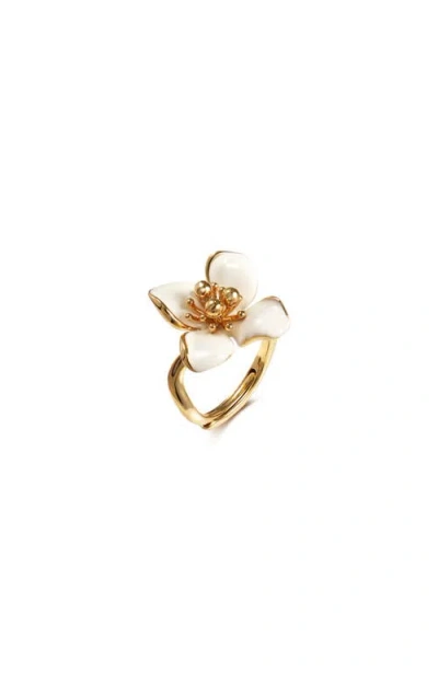 Rc Retro Chic Iris Blossom Ring