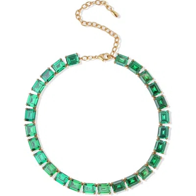 Rc Retro Chic Lime Glow Necklace In Green