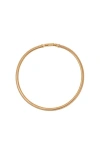 Rc Retro Chic Minimalist Choker In Gold