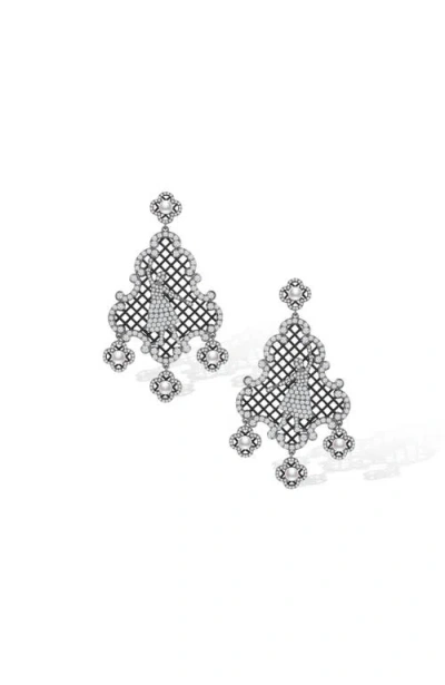 Rc Retro Chic Nutcracker Earrings In Silver