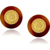 Rc Retro Chic Retro Coin Earrings In Multi