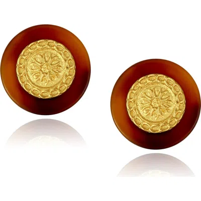 Rc Retro Chic Retro Coin Earrings In Multi