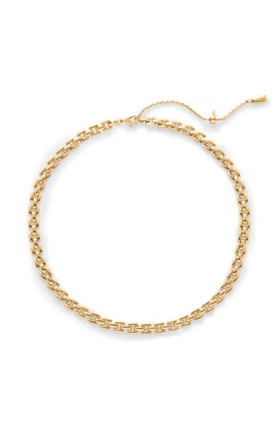 Rc Retro Chic Rome Chain Necklace In Gold