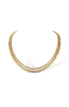 Rc Retro Chic Tassels Necklace In Gold