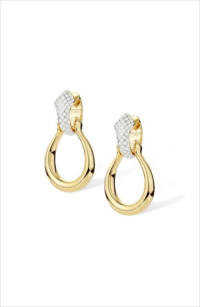 Rc Retro Chic Uraeus Earrings In Gold