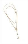 Rc Retro Chic Whispers Vine Necklace In Gold