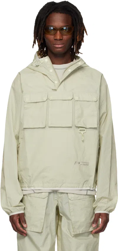Rcos Beige Tahoe Anorak In Yellow