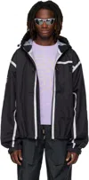 Rcos Black Sequoia Shell Jacket In Black