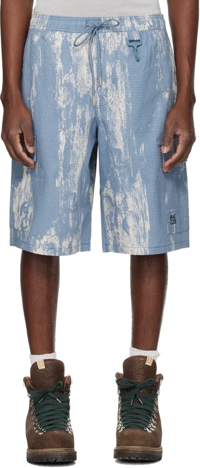 Rcos Blue & Beige Sierra Shorts