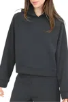 Rd International Pristine Pullover Modal Hoodie In Black