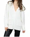 Rd International Raziella Cardigan In Winter White In White