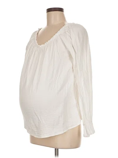 Pre-owned Rd Style 3/4 Sleeve Blouse In White