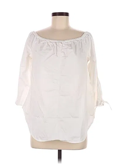 Pre-owned Rd Style 3/4 Sleeve Blouse In White