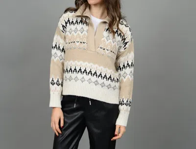 Rd Style Adwoa Polo Pullover In Natural In Multi