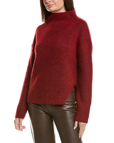 Rd Style Araceli Cowl Neck Sweater In Burgundy