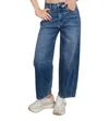 Rd Style Barni Stretch Denim Barrel Pant In Didi Dark Wash In Multi