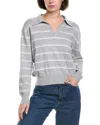 Rd Style Bodil Johnny Neck Pullover In Gray