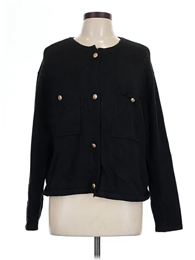 Pre-owned Rd Style Cardigan Sweater In Black