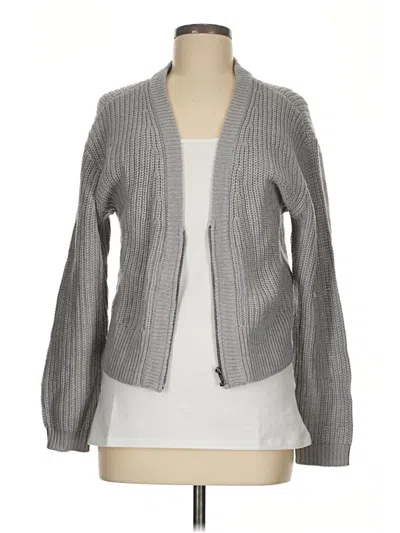Pre-owned Rd Style Cardigan Sweater In Gray