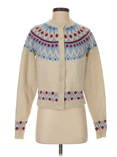 Pre-owned Rd Style Cardigan Sweater In Ivory
