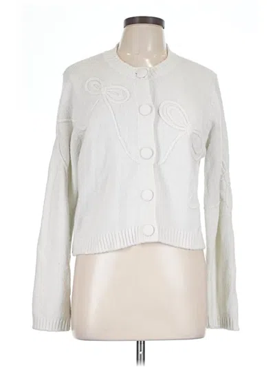 Pre-owned Rd Style Cardigan Sweater In Ivory