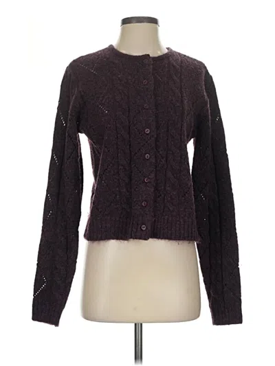 Pre-owned Rd Style Cardigan Sweater In Purple