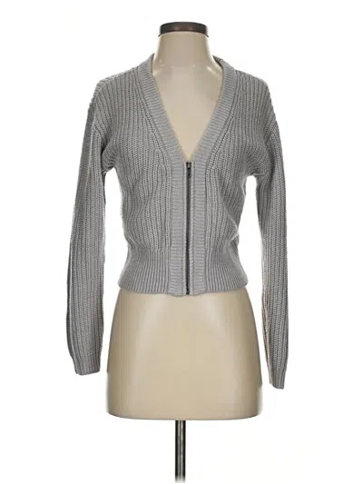 Pre-owned Rd Style Cardigan Sweater In Silver