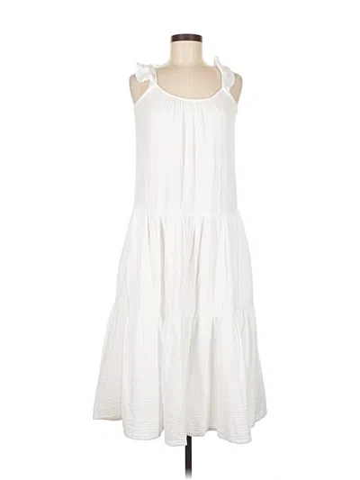 Pre-owned Rd Style Casual Dress In White