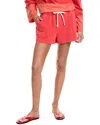 Rd Style Cecile French Terry Pull-on Short In Red