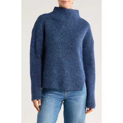 Rd Style Cowl Neck Sweater In Blue