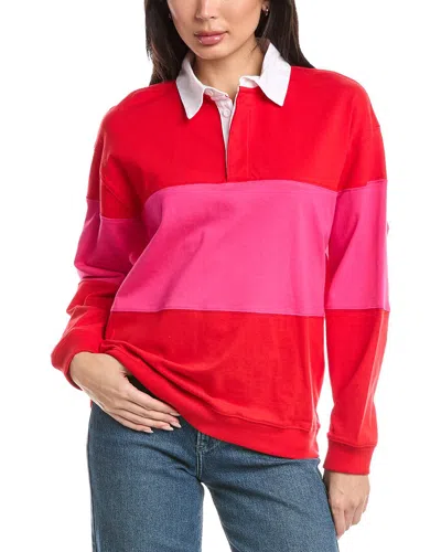 RD STYLE RD STYLE ESTHER HEAVY RUGBY POLO PULLOVER