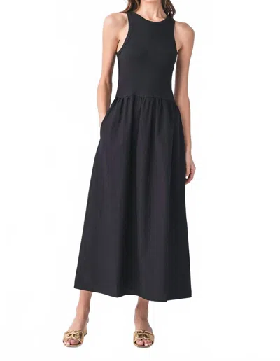 Rd Style Kamalia Racer Tank Dress In Black