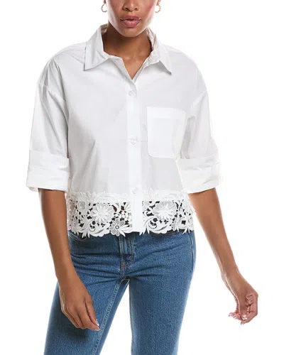 Rd Style Kerwin Poplin Shirt In White