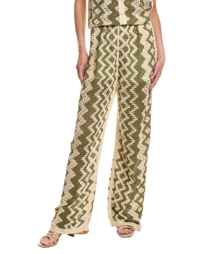 Rd Style Ladies Knit Pant In Green