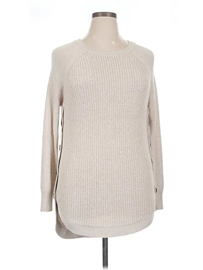 Pre-owned Rd Style Long Sleeve Top Ivory Boatneck Tops