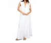 Rd Style Macbeth Plunge Maxi Dress In White In White