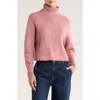 Rd Style Mossy Turtleneck Sweater In Pink