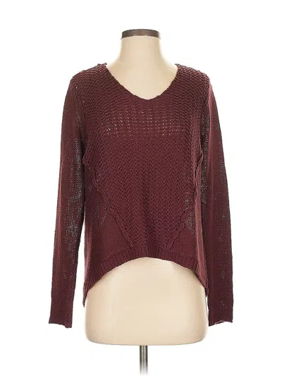 Pre-owned Rd Style Pullover Sweater In Burgundy