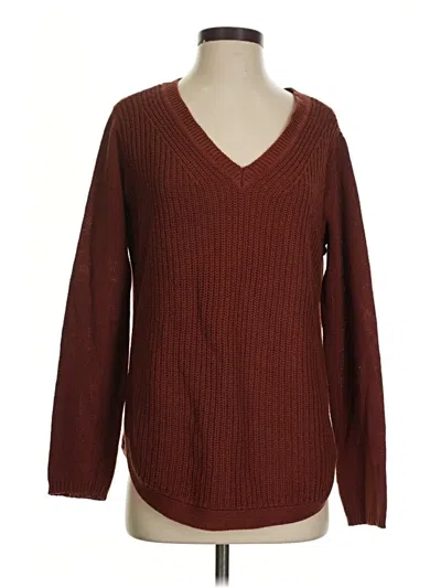 Pre-owned Rd Style Pullover Sweater In Burgundy