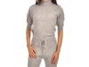 Rd Style Rylan Speckled Knit Turtleneck In Taupe Mix In Gray