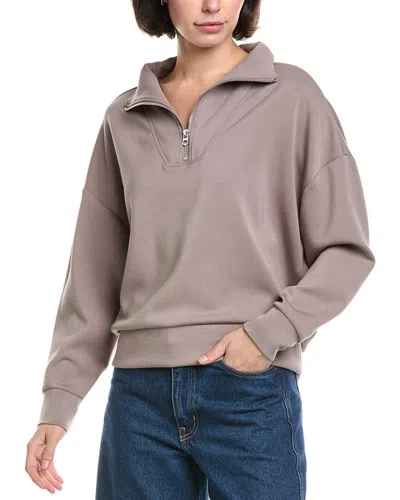 Rd Style Seanni Soft Knit 1/2-zip Pullover In Pink