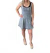 Rd Style Short Denim Dress In Blue In Blue
