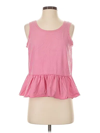 Pre-owned Rd Style Sleeveless Top Pink Halter Neckline Tops