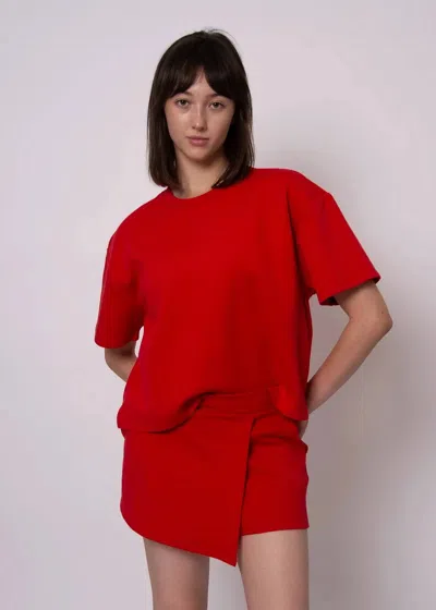 Rd Style Tess Short Sleeve Tee In Red