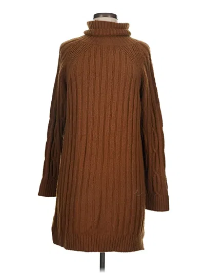 Pre-owned Rd Style Turtleneck Sweater In Brown