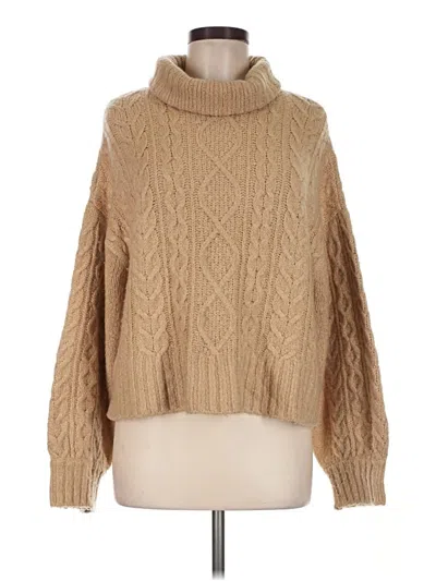 Pre-owned Rd Style Turtleneck Sweater In Tan