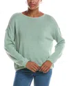Rd Style Walla Long Sleeve Boatneck Pullover In Green