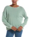 Rd Style Walla Long Sleeve Boatneck Pullover In Green