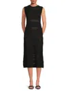 Rd Style Women's Dixie Knit Midi Dress In Black