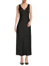 Rd Style Women's Drimma Satin Maxi Slip Dress In Black